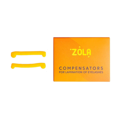 Компенсаторы ZOLA для ламинирования ресниц, оранжевые, 1 пара, назначение