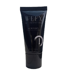 Акрил-гель WEEX Acrylgel №1 прозрачный, 30 мл, Выбор объема: 30 мл, Выбор оттенка: №1, назначение