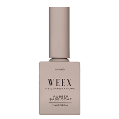 WEEX Rubber Base Coat (прозора) - каучукова база для гель-лаку, 11 мл, Вибір об'єму: 11 мл, призначення
