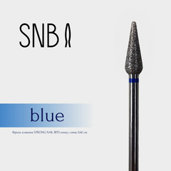 Фреза алмазна STRONG NAIL BITS конус синій 0,42 мм, призначення