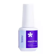 Топ Easy без липкого шару Nice UV Top, 15 мл, Вибір об'єму: 15 мл, призначення