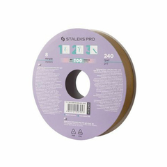 Запасной блок файл-ленты для пластиковой катушки Staleks PRO 240 грит, 8 м