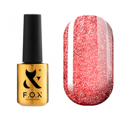 F.O.X base Cat Eye №001 (красный), 7 ml