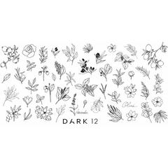 Пластина для стемпинга DARK 12