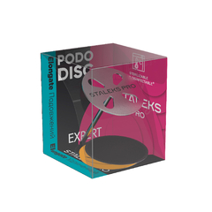 Диск педикюрный удлиненный Staleks PODODISC EXPERT L со сменным файлом 180 грит 5 шт (25 мм)