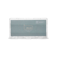 Гелевые типсы Hello Square medium (квадрат средний), 500 шт