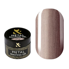 Гель-краска F.O.X paiting gel №2 розовая, 5 мл