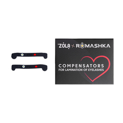 Компенсаторы ZOLA для ламинирования ресниц Romashka, 1 пара