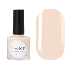 DARK Stamping polish №30, бежевый, 8 мл