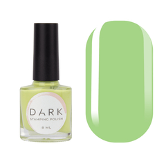 DARK Stamping polish №37, салатовый STICKY, 8 мл