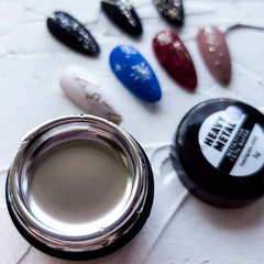 Металлизированная гель-краска Nailapex №1 серебро (Silver) , 5 г