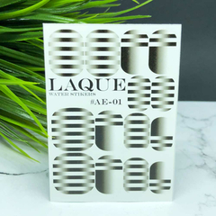 LAQUE слайдер дизайн с эффектом аэрографии AE-01 (черный)