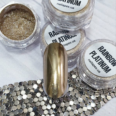 NailApex втирка для ногтей Rainbow Platinum, 3 гр