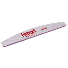 Пилка для ногтей HEART Half 80/80