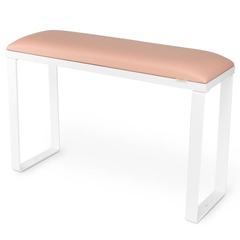 Подставка для педикюра Loft на белых металлических ножках на белой основе Light Pink