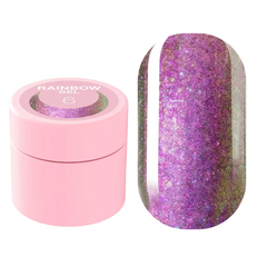 Гель-глиттер LUNA Rainbow Gel №6, 5 мл, Вибір відтінку: №6