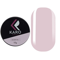 Karo Builder Gel №3, 15 мл, назначение