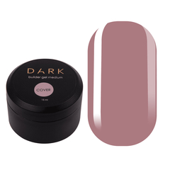 DARK Medium Gel Cover, 15 ml (без пензлика), Вибір об'єму: 15 мл