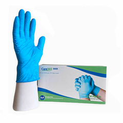 Рукавички Care365 блакитний M, 100 шт