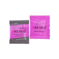 Краска для бровей и ресниц Nikk Mole, тон Серо-коричневый, саше