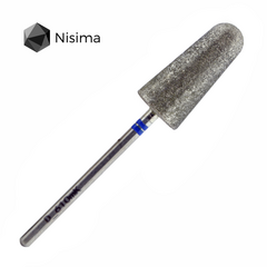 Насадка NISIMA педикюрная алмазная 10 мм синяя D_610mK