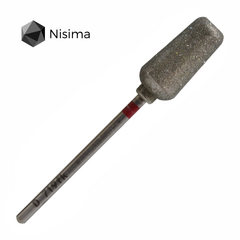 Насадка NISIMA педикюрная алмазная 9 мм красная D_719fK