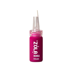 Хна профессиональная для бровей (корректор) ZOLA Henna 08 Black, 10 г