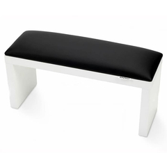 Подлокотник Spenvi для маникюра на деревянных сменных белых ножках XL Black
