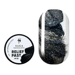 Рельефная паста SAGA professional Relief past, №5, 5 мл