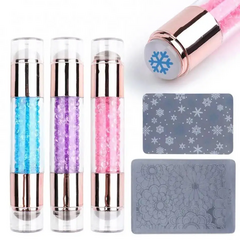 Штамп для стемпинга LillyBeaute, со стразами
