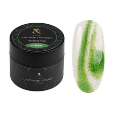 Гель-краска витражная F.O.X Art-paint Vitrage Green, 10 мл