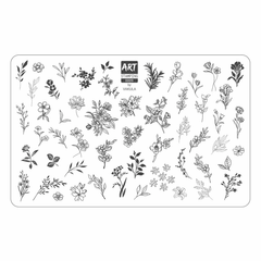 Пластина для стемпинга Art Stamping №0009