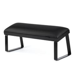 Подлокотник для маникюра Loft на скошенных черных металлических ножках Total Black