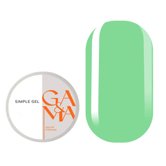 Гель GÉMELY ex GA&MA Simple gel №41 Mints, 15 мл, Выбор объема: 15 мл, Цвет коллекции: №41, назначение