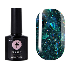 Гель-лак Saga Professional Fiery gel № 36 светоотражающий, 9 мл