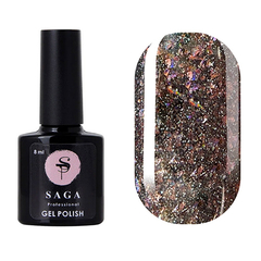 Гель-лак Saga Professional Fiery gel № 33 светоотражающий, 9 мл