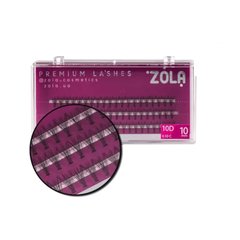 Ресницы-пучки ZOLA 10D (10mm)