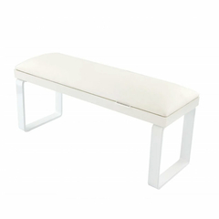 Подлокотник для маникюра Loft на белых металлических ножках Total White