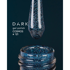 Гель-лак Dark gel polish №121 (Cosmos), 10 мл, Выбор объема: 10 мл