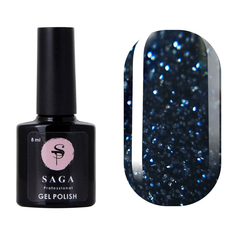 Гель-лак Saga Professional Fiery gel № 27 светоотражающий, 9 мл