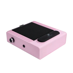 Вытяжка для маникюра BUCOS CYCLONE V1 на 100W с НЕРА фильтром, розовая