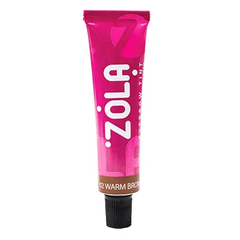 Краска для бровей ZOLA с коллагеном Eyebrow Tint With Collagen Warm Brown, 15ml