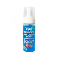 Пена для бровей очищающая ZOLA BLUE LAGOON BROW CLEANSING, 150 мл