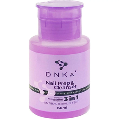 Универсальное средство DNKa 3в1 Nail Prep & Cleanser, 150 мл, Выбор объема: 150 мл