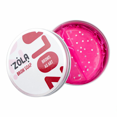 Мыло для бровей ZOLA Brow Soap для фиксации волосков, 50 г