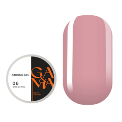 Гель GÉMELY ex GA&MA Strong gel №6 Graceful, 30 мл, Вибір відтінку: №6