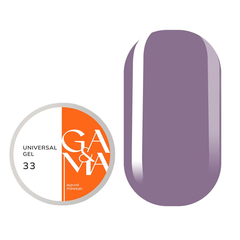Рідкий гель GÉMELY ex GA&MA Universal gel №33, 15 мл, Вибір об'єму: 15 мл, Колір колекції: №33