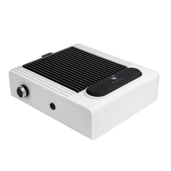 Вытяжка для маникюра BUCOS CYCLONE V1 на 100W с НЕРА фильтром, белая
