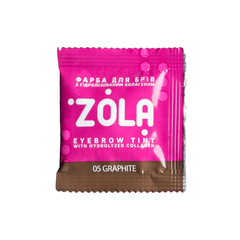 Краска для бровей ZOLA с коллагеном в саше Eyebrow Tint With Collagen 05, 5ml