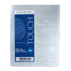 Типсы для наращивания Touch Stiletto, 120 шт